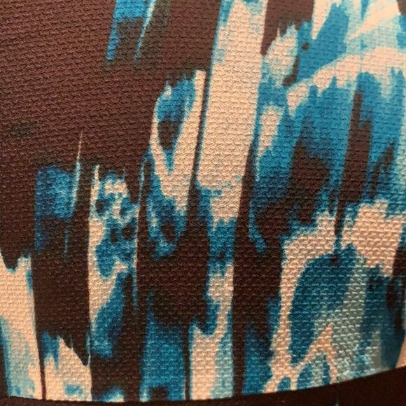 Derek Lam for Design Nation geo print semi sheer blouse, small, new - Picture 6 of 7